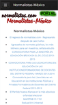 Mobile Screenshot of portal.normalistas.com