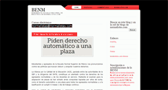 Desktop Screenshot of benm.normalistas.com