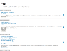 Tablet Screenshot of benm.normalistas.com