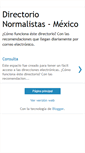 Mobile Screenshot of directorio.normalistas.com